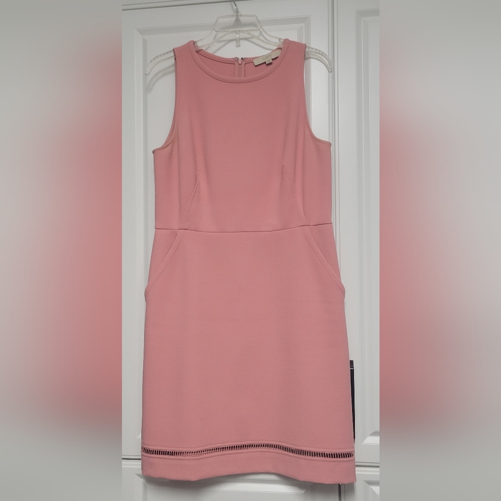 Loft Sleeveless Dress with Pockets
